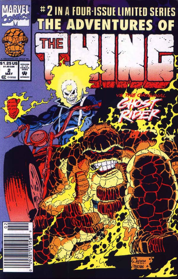 The Adventures of the Thing #2 cover