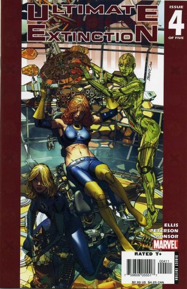 Ultimate Extinction #4 cover