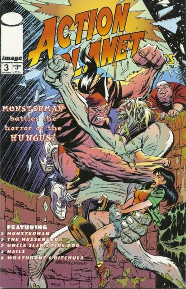 Action Planet Comics #3 cover