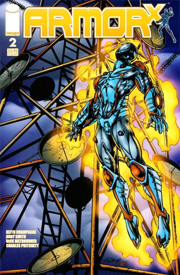 Armor X #2 cover