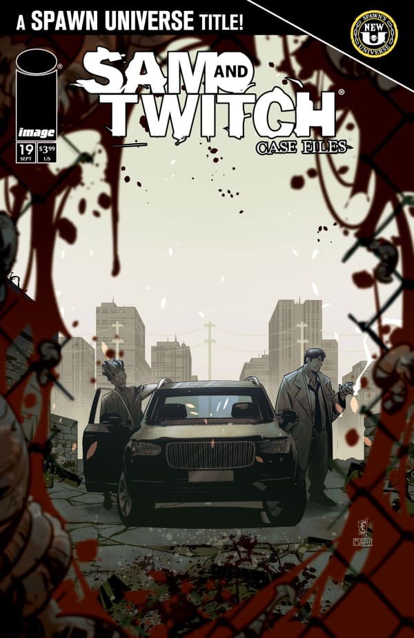 Sam and Twitch Case Files #19 cover
