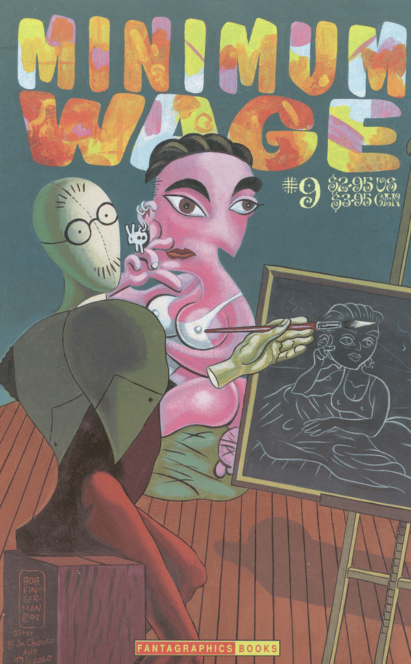 Minimum Wage #9 cover