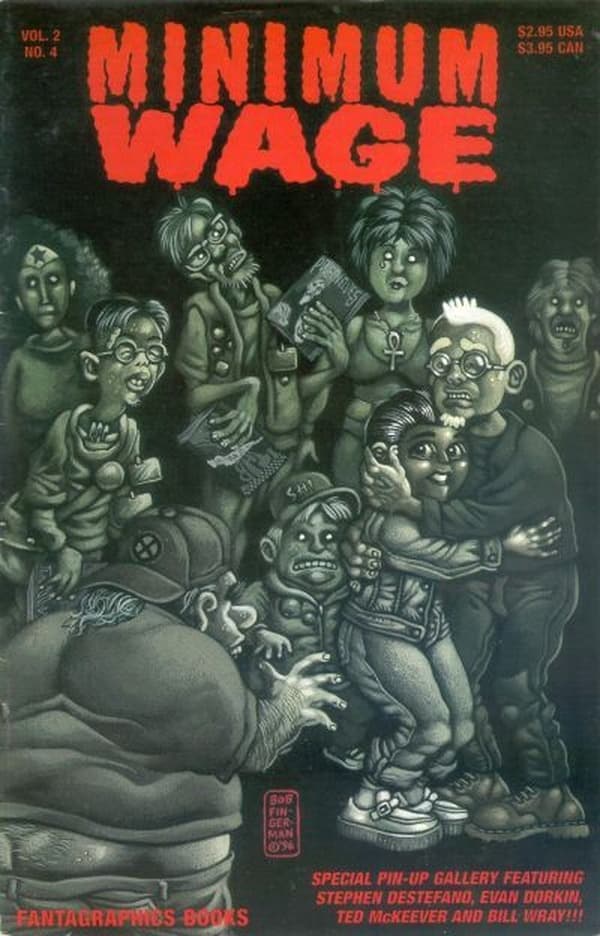 Minimum Wage #4 cover