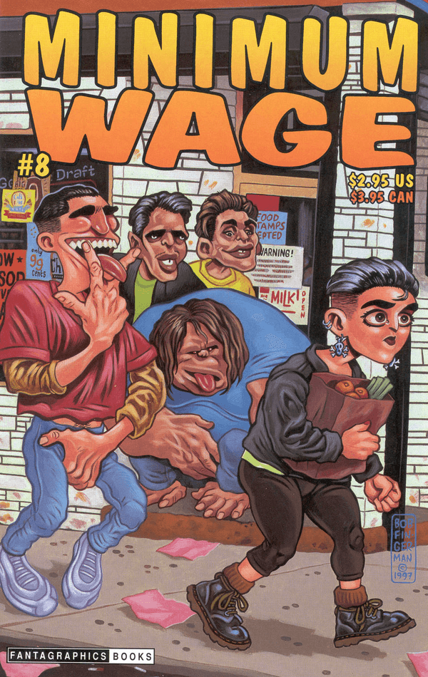 Minimum Wage #8 cover