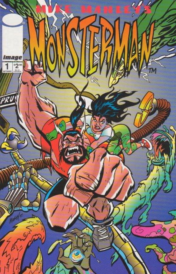 Monsterman #1 cover