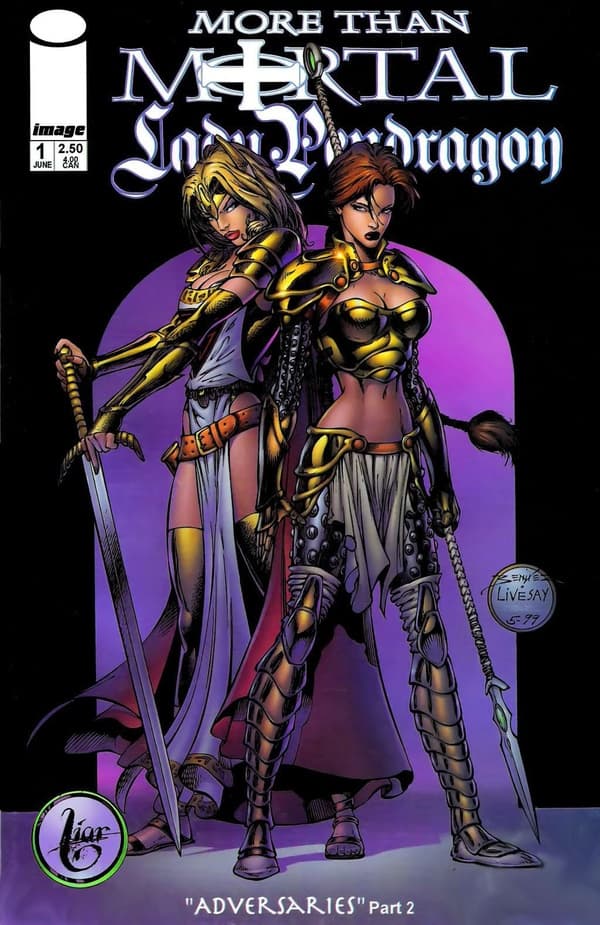 More Than Mortal / Lady Pendragon #1 cover