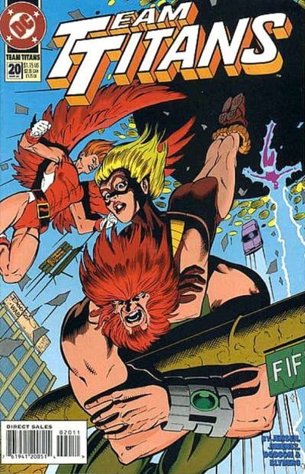 Team Titans #20 cover