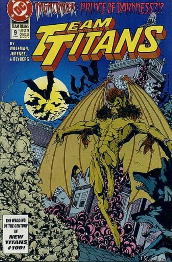 Team Titans #9 cover