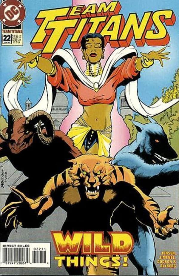 Team Titans #22 cover
