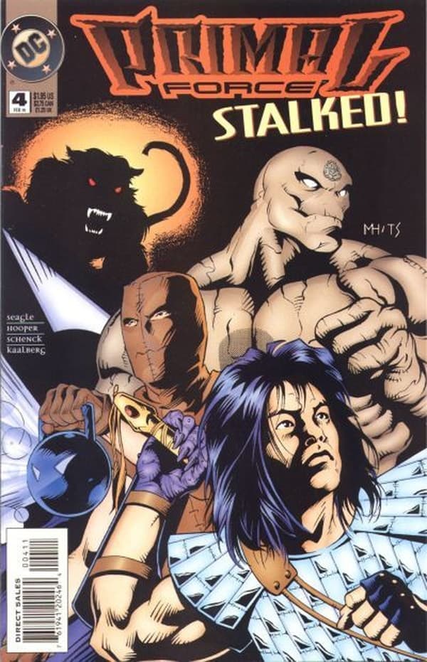 Primal Force #4 cover
