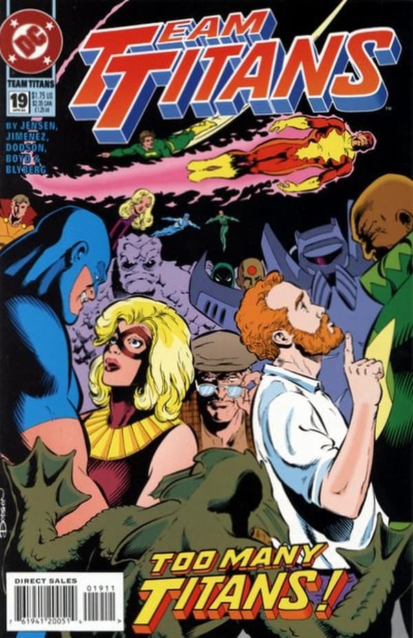 Team Titans #19 cover