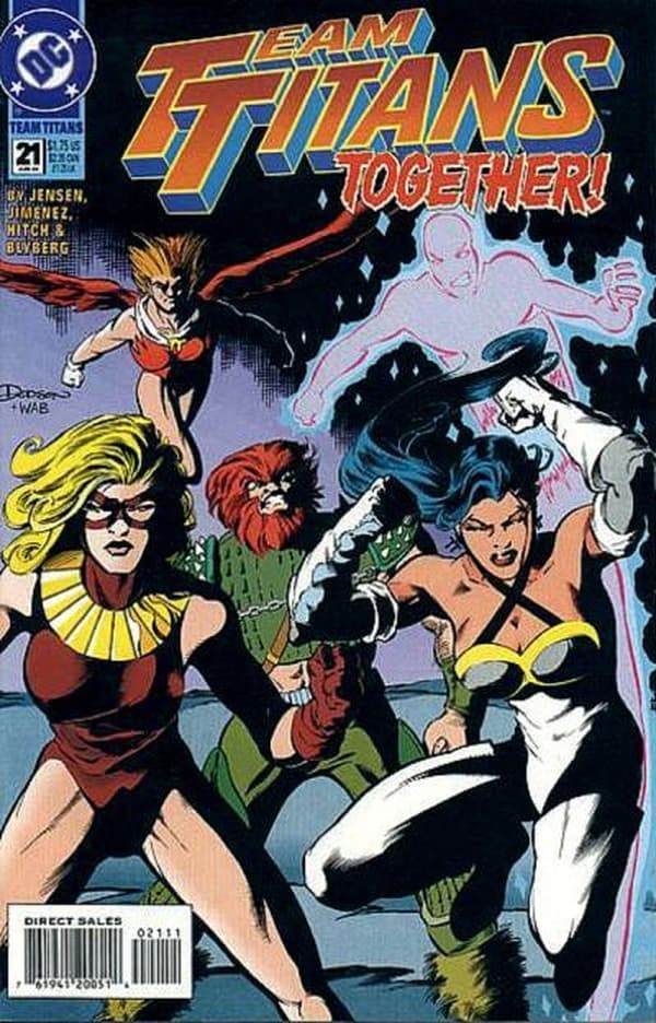 Team Titans #21 cover