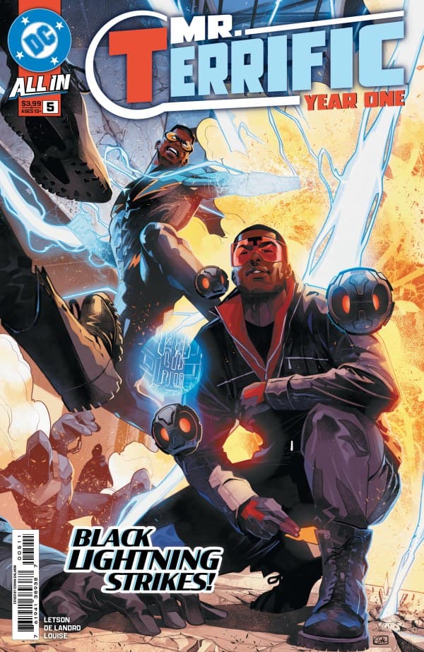 Mr. Terrific: Year One #5 cover