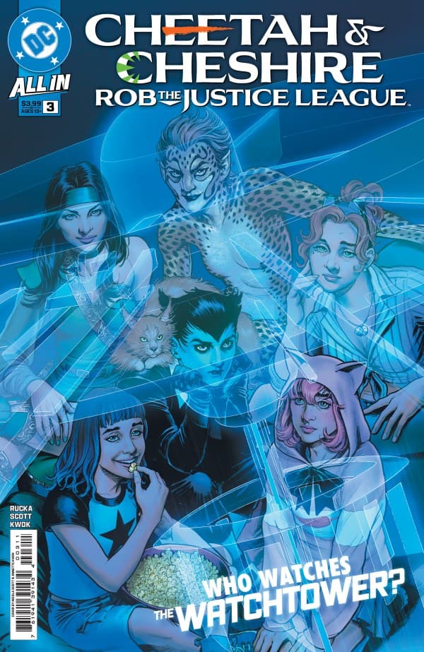 Cheetah & Cheshire Rob the Justice League #3 cover
