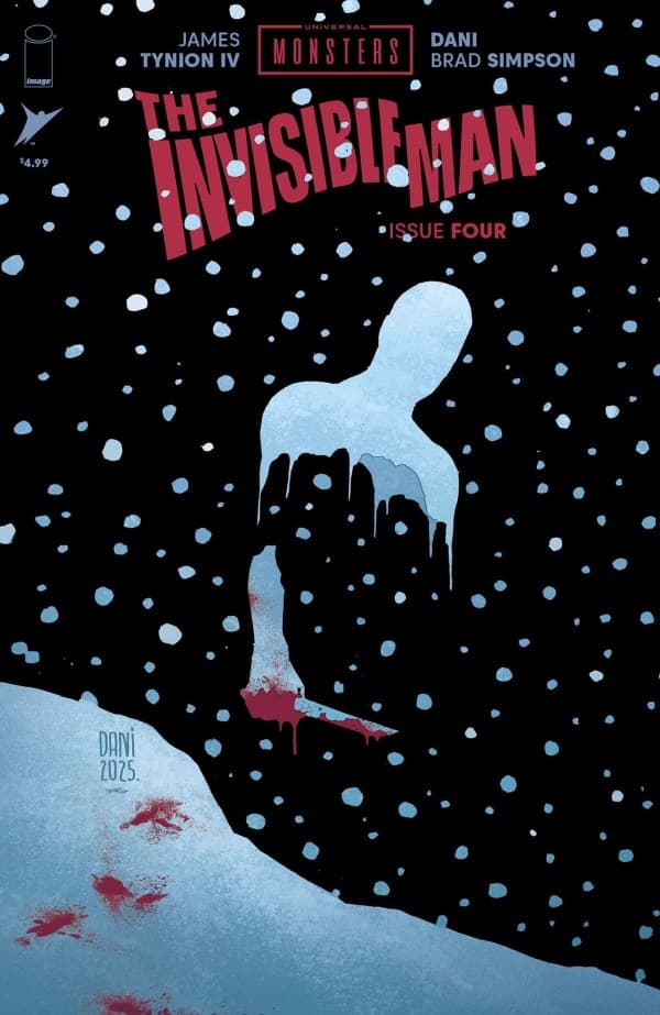 Universal Monsters: The Invisible Man #4 cover
