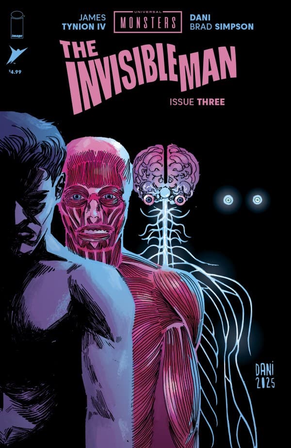 Universal Monsters: The Invisible Man #3 cover