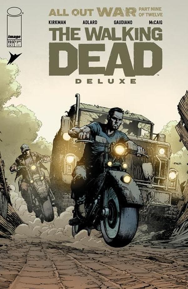 The Walking Dead Deluxe #123 cover