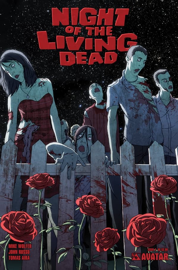 Night of the Living Dead #4 cover