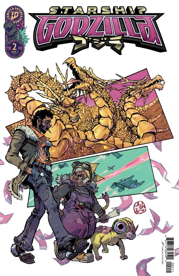 Starship Godzilla #2 cover