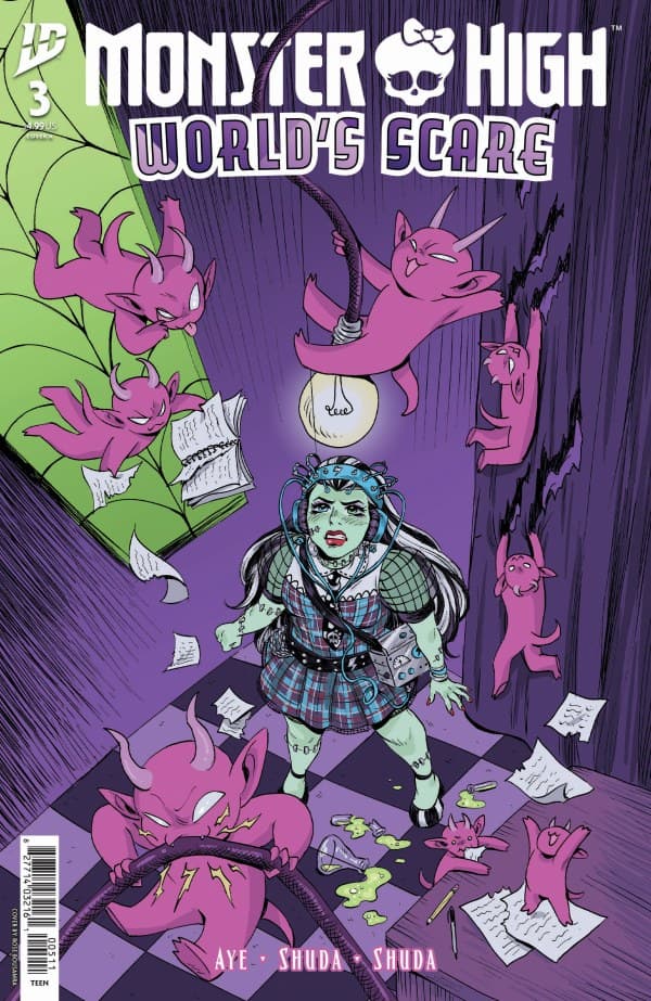 Monster High: World's Scare #3 cover