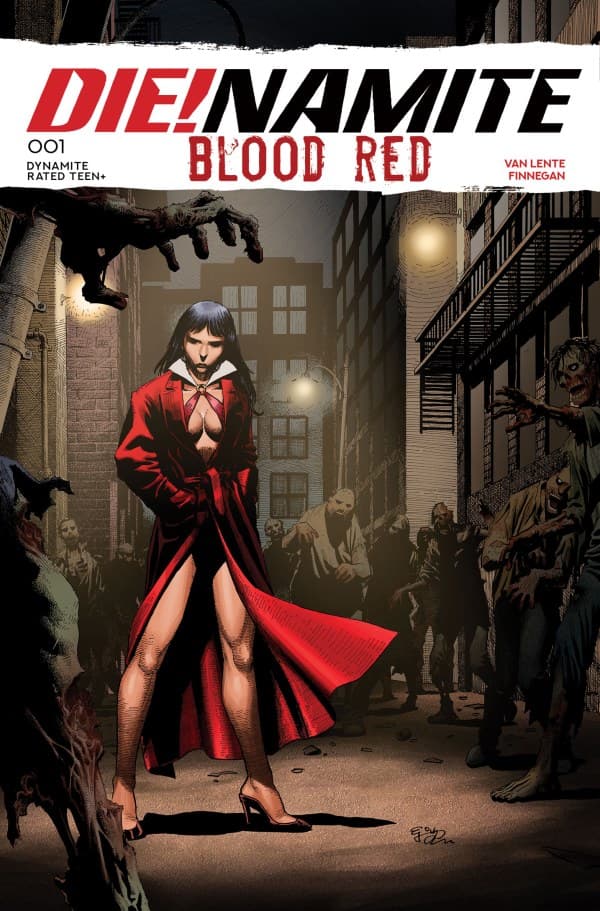 Die!namite Blood Red #1 cover