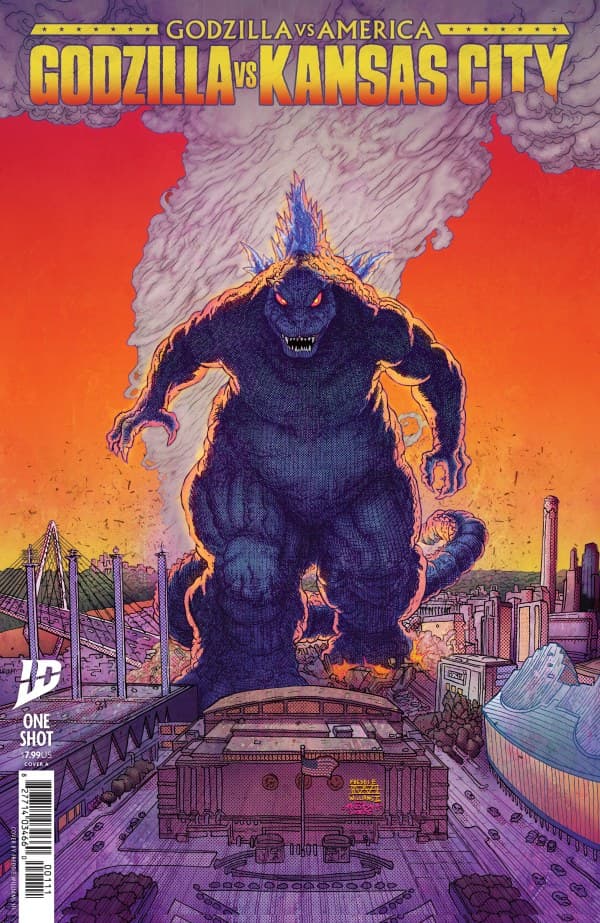 Godzilla vs. America: Kansas City #1 cover