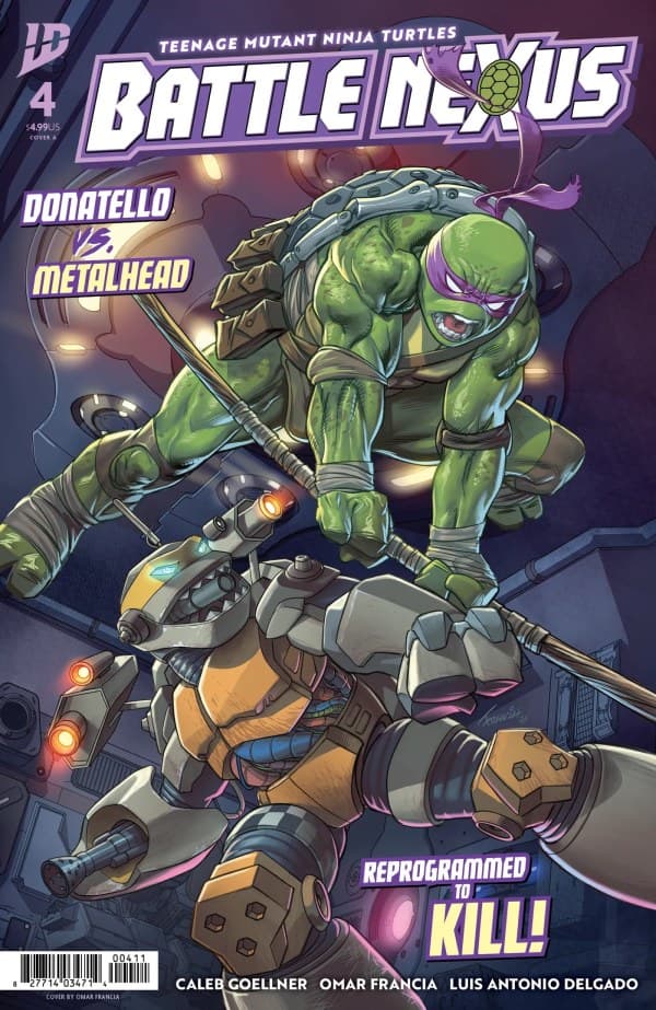 Teenage Mutant Ninja Turtles: Battle Nexus #4 cover