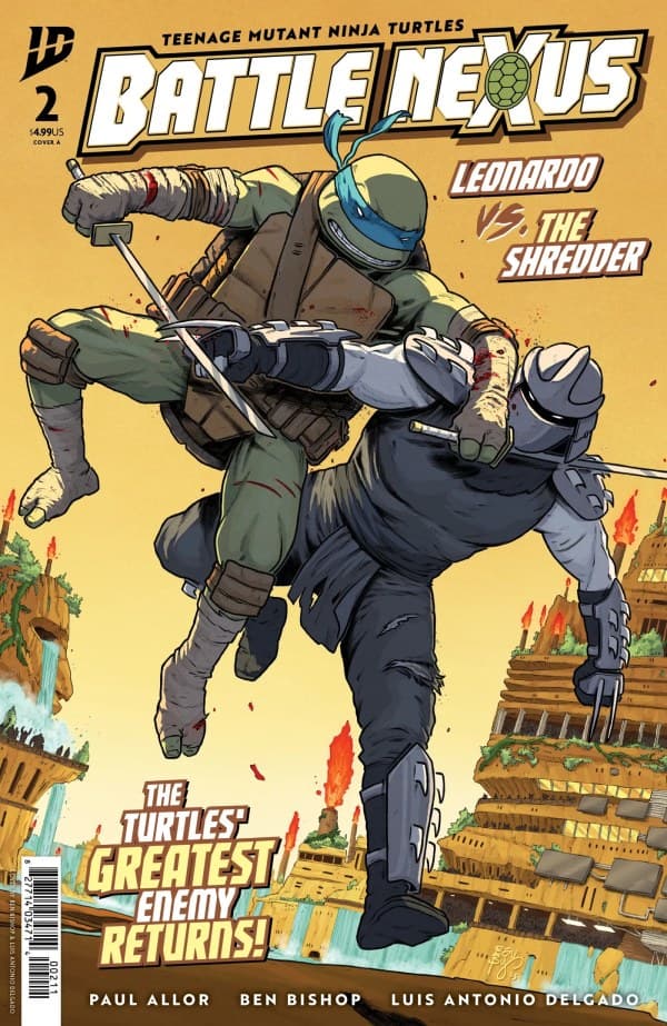 Teenage Mutant Ninja Turtles: Battle Nexus #2 cover