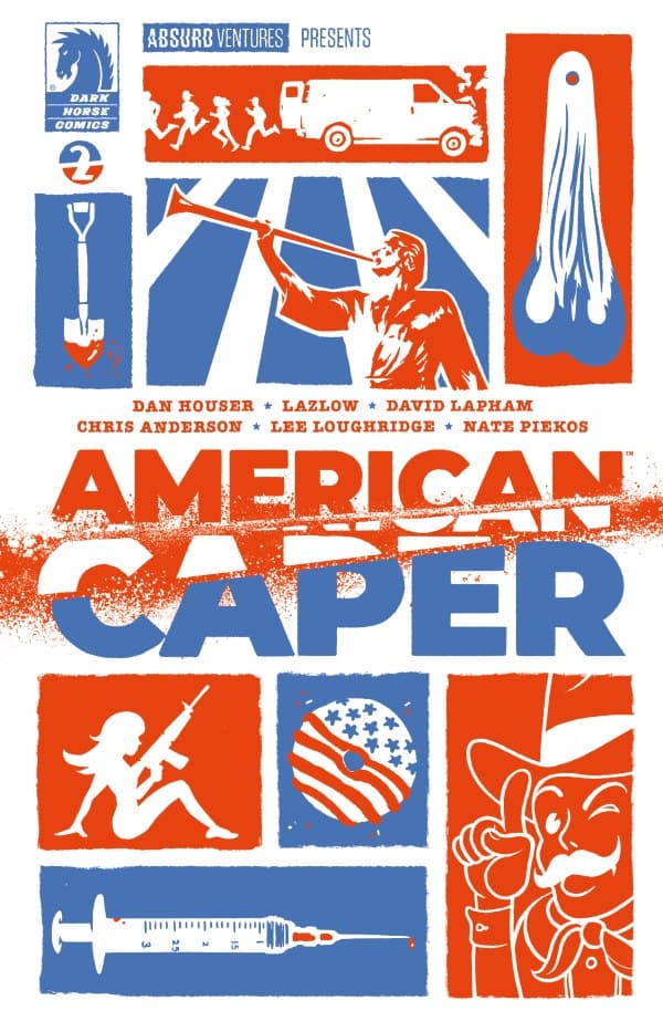 American Caper #2 cover