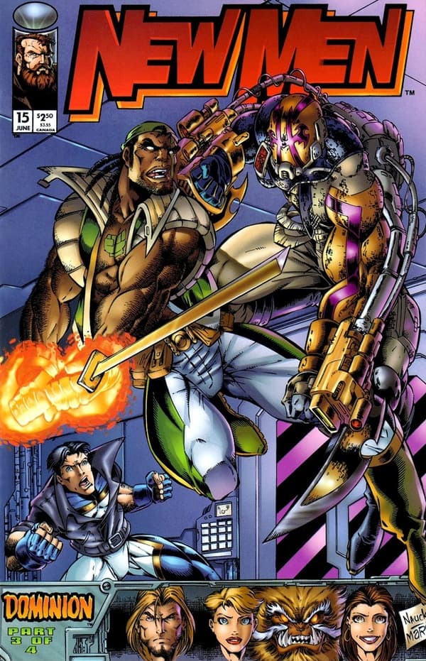 NewMen #15 cover