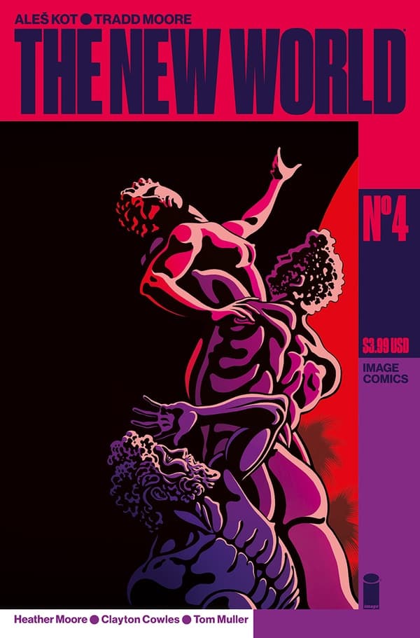 The New World #4 cover
