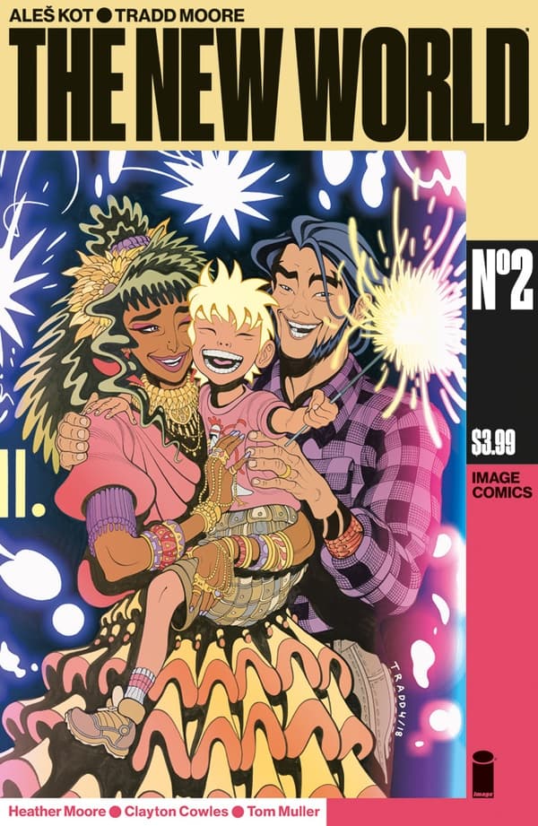 The New World #2 cover