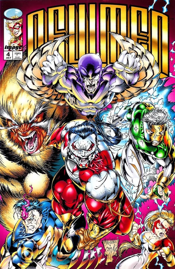 NewMen #4 cover
