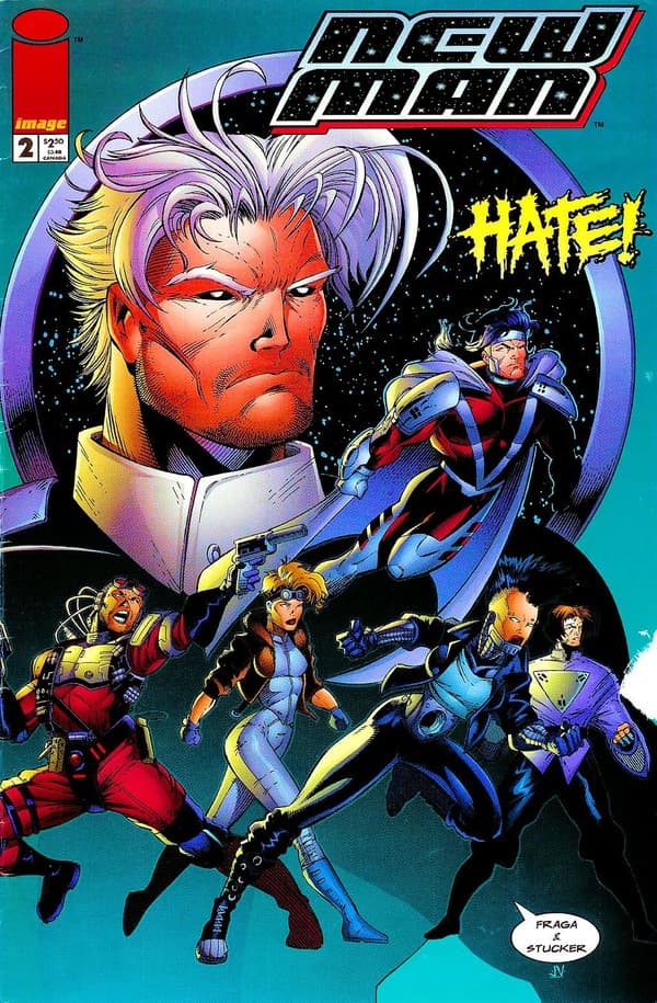 New Man #2 cover