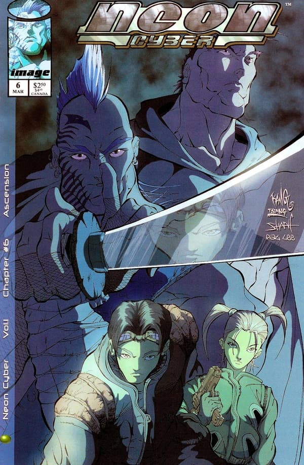 Neon Cyber #6 cover
