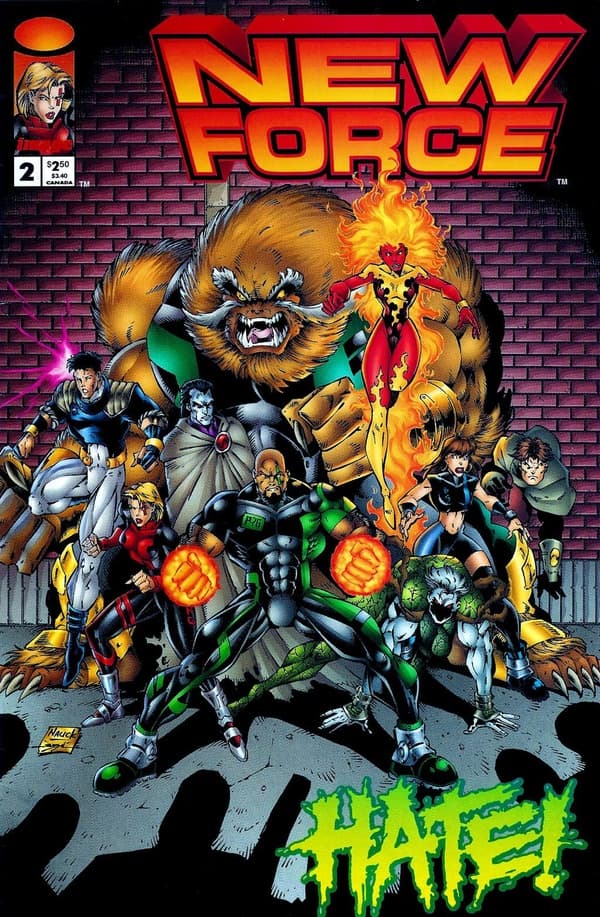 New Force #2 cover