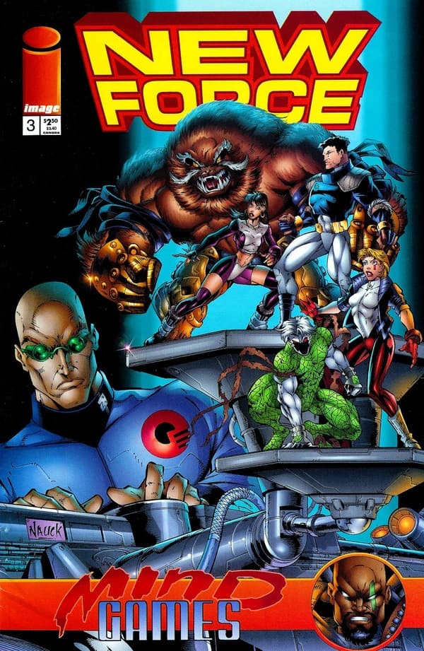 New Force #3 cover