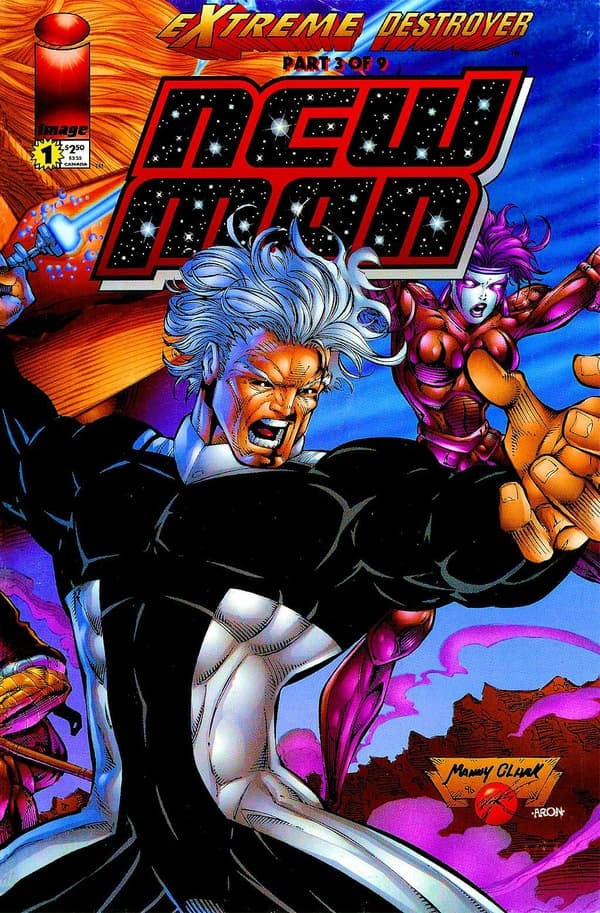 New Man #1 cover