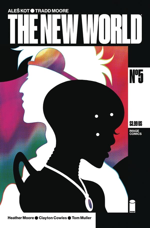 The New World #5 cover