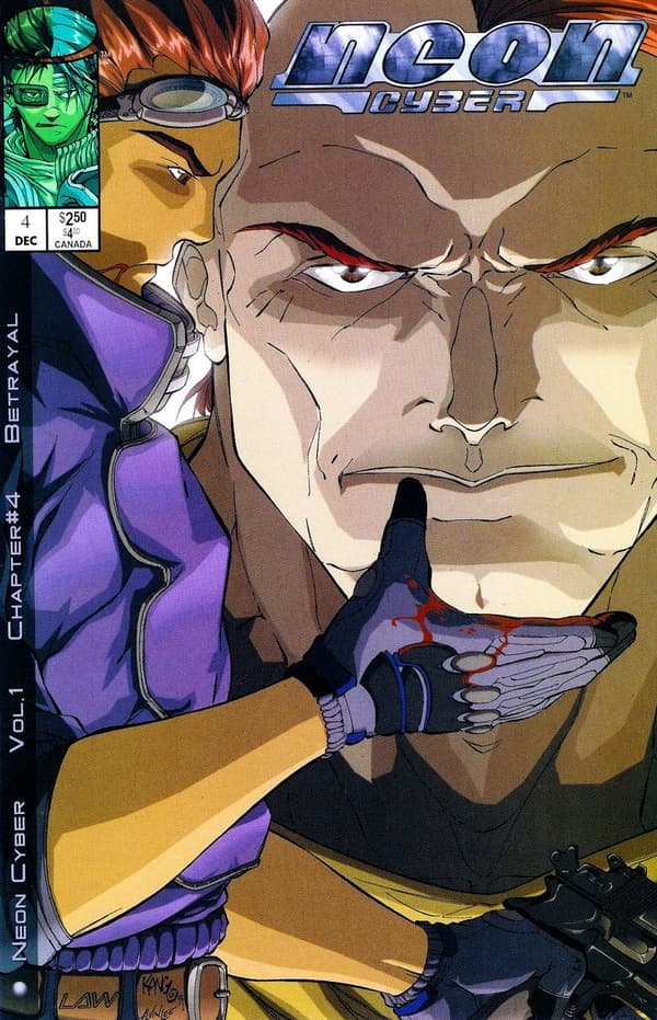 Neon Cyber #4 cover