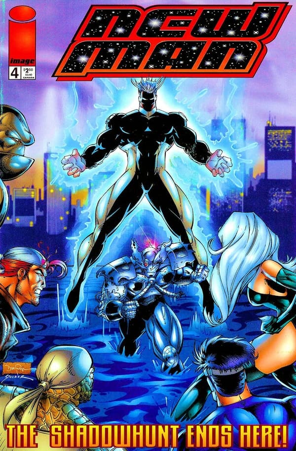 New Man #4 cover