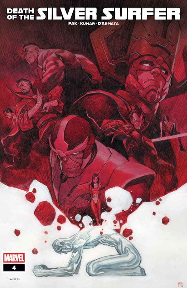 Death of the Silver Surfer #4 cover