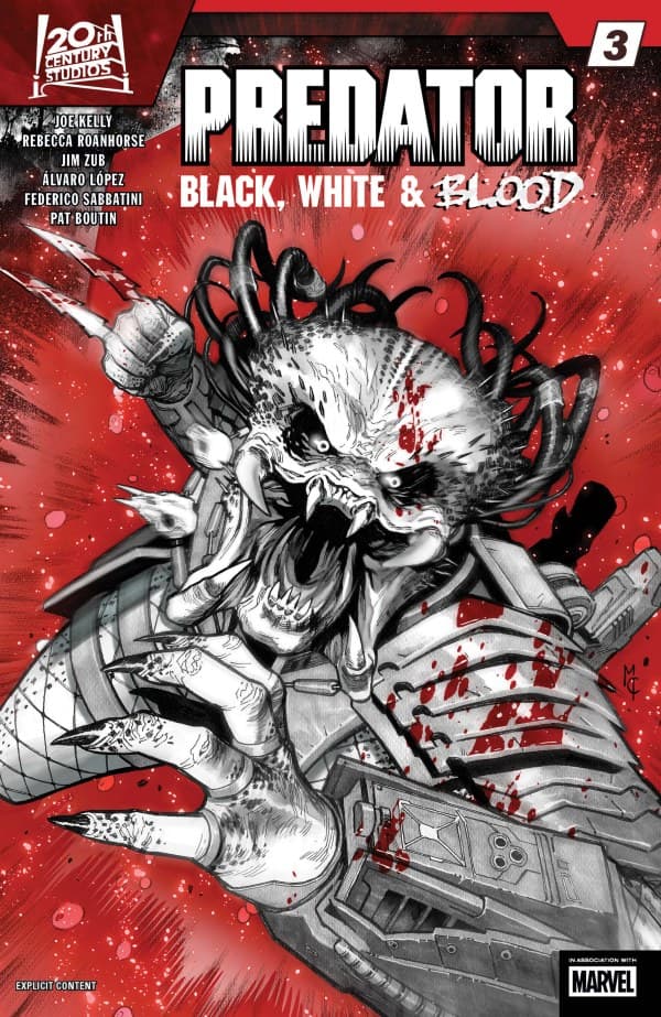 Predator: Black, White & Blood #3