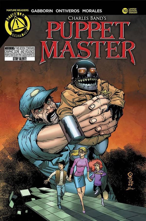 Puppet Master #10 cover