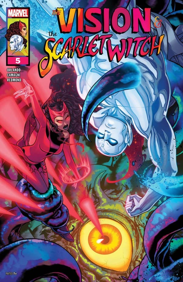 The Vision and the Scarlet Witch #5 cover