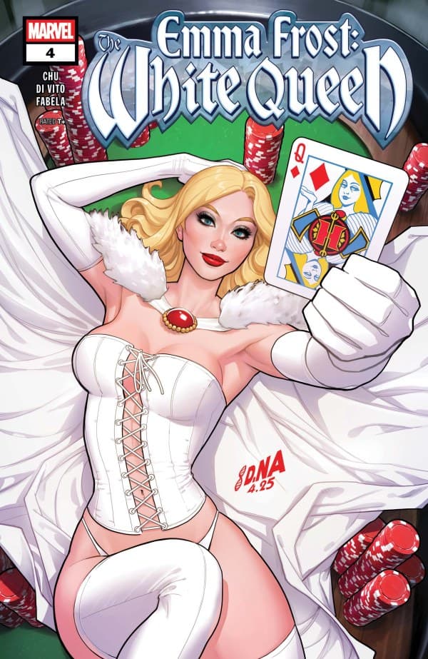 Emma Frost: The White Queen #4 cover