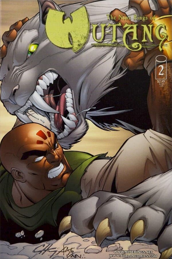 The Nine Rings of Wu-Tang #2 cover