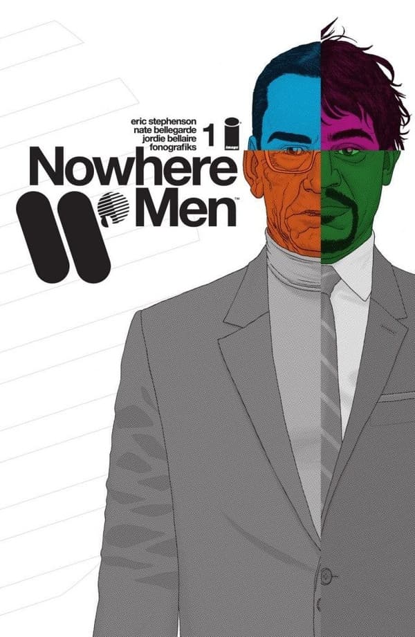 Nowhere Men cover — © Image Comics