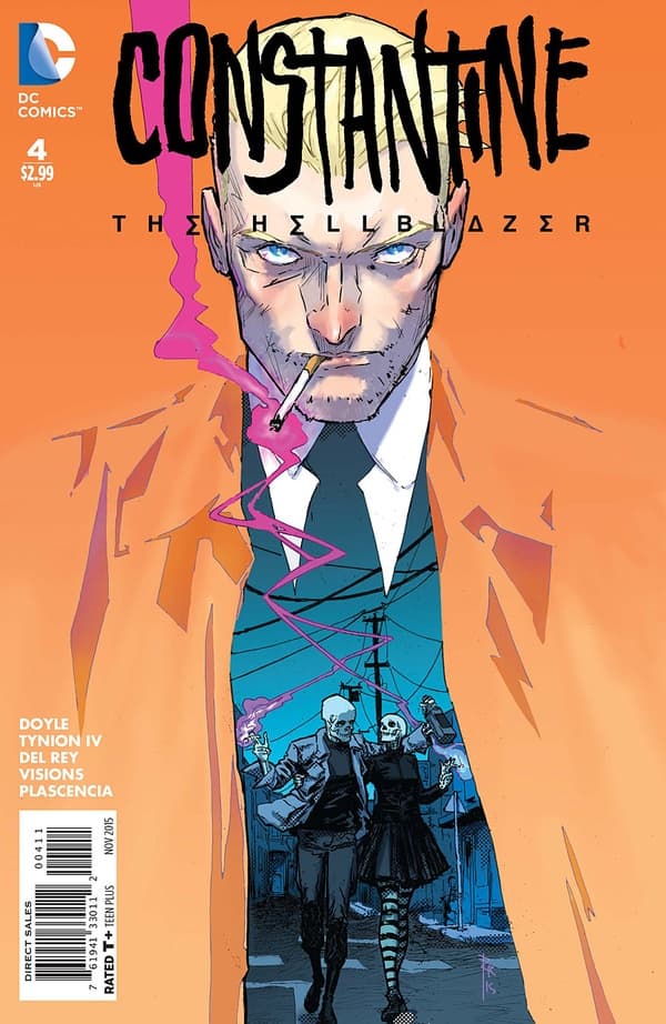 Constantine: The Hellblazer #4 cover