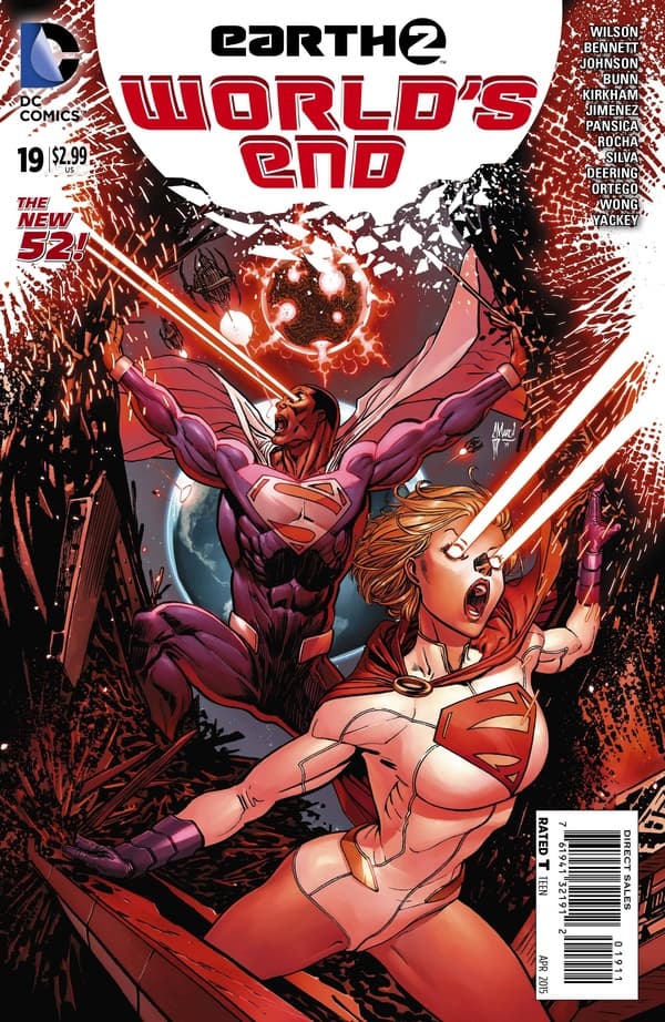 Earth 2: World's End #19 cover